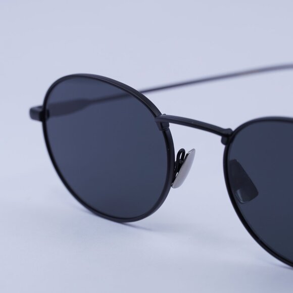 ?️ New Saint Laurent SL799 001 Sunglasses -Semi Matte Black Frame, Black Lenses
